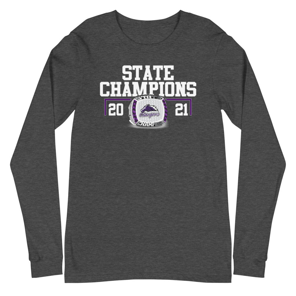 Pearl City HS Bowling Long Sleeve Tee