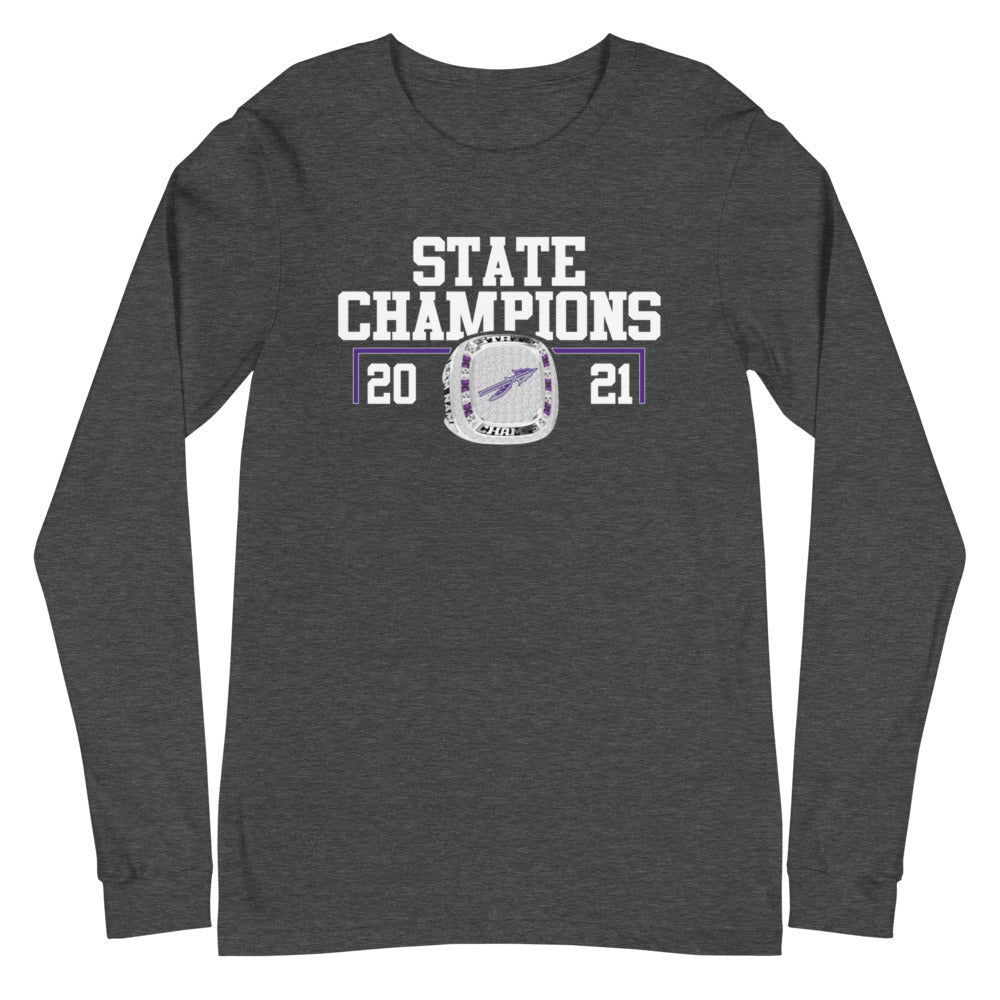 Waunakee HS Football Long Sleeve Tee
