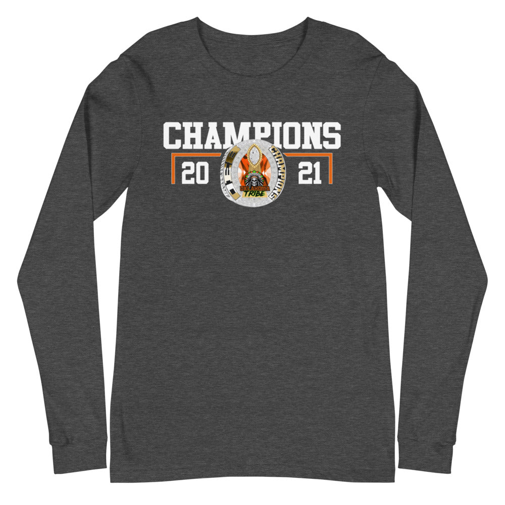 Oklahoma Tribe Football Long Sleeve Tee