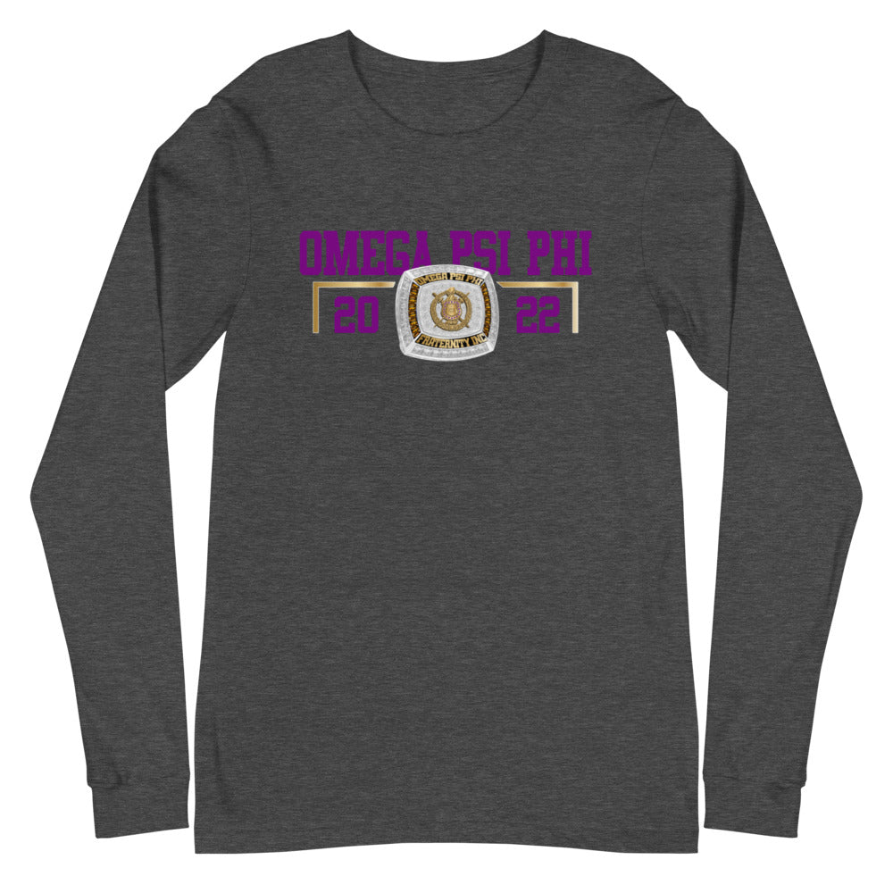 Omega Psi Phi Unisex Long Sleeve Tee