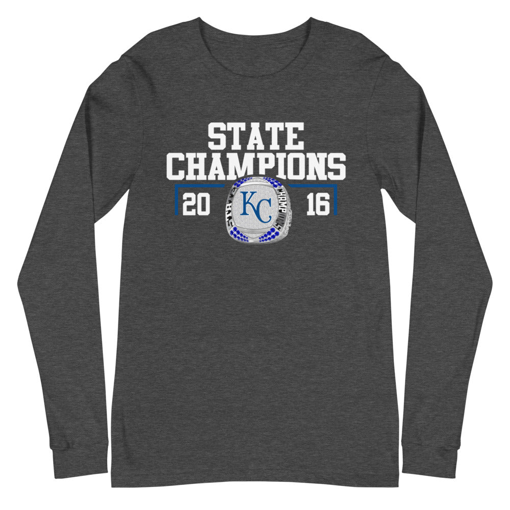 Wildcat Football Champion Long Sleeve Tee