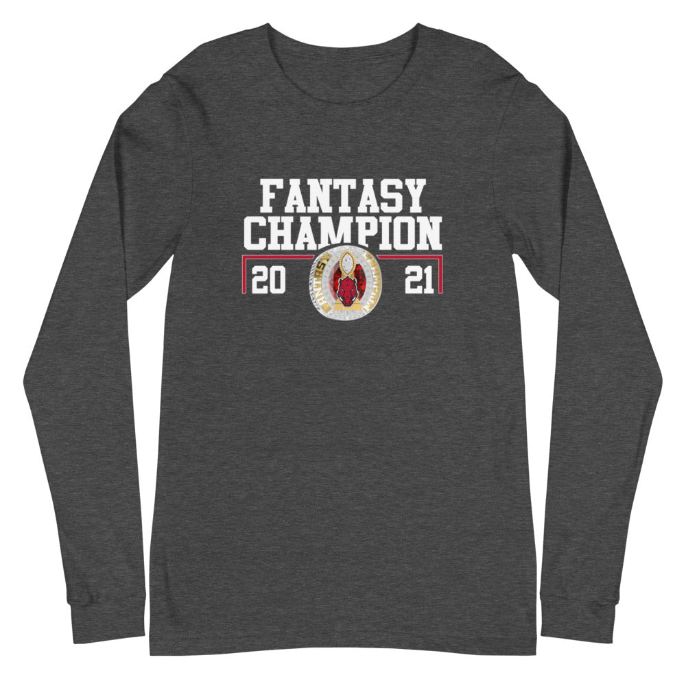 Fantasy Football League Champion Long Sleeve Tee