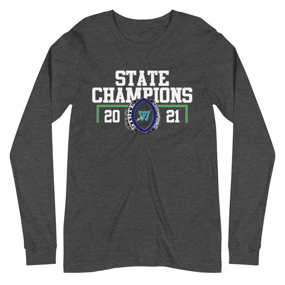Winton Woods FB Champs Unisex Long Sleeve Tee
