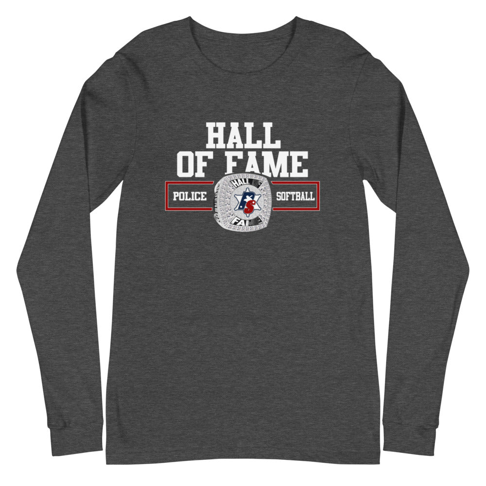Police Softball HOF Long Sleeve Tee