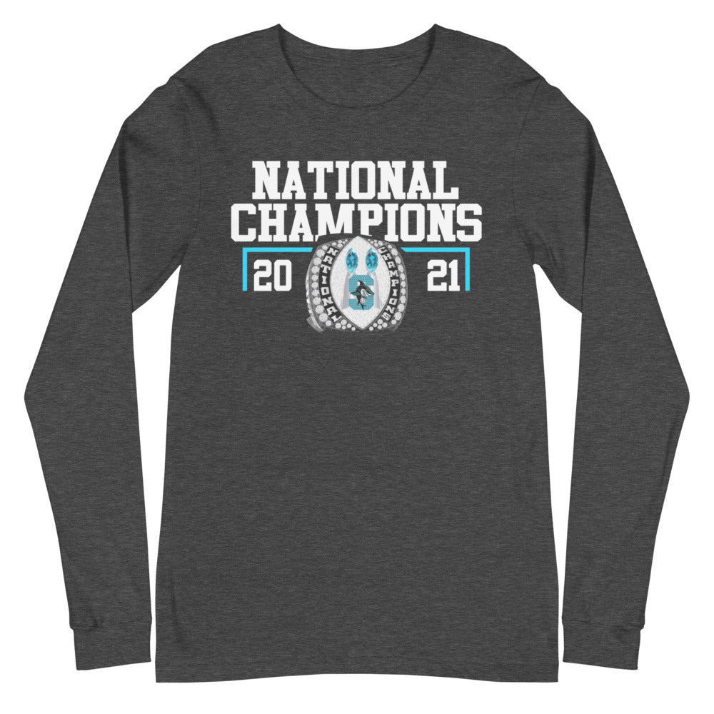 Sumter Sharks National Champion Unisex Long Sleeve Tee