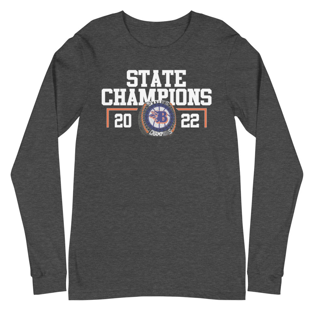 Blackman Middle School State Champion Unisex Long Sleeve Tee
