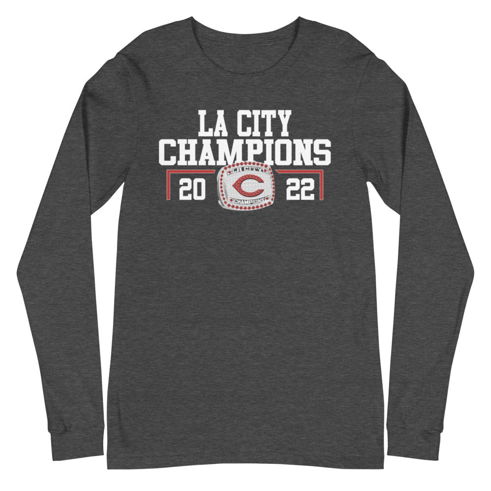 Grover Cleveland LA City Champions Unisex Long Sleeve Tee