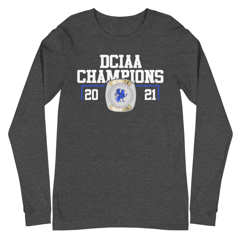 Bell Griffins DCIAA Champions Unisex Long Sleeve Tee