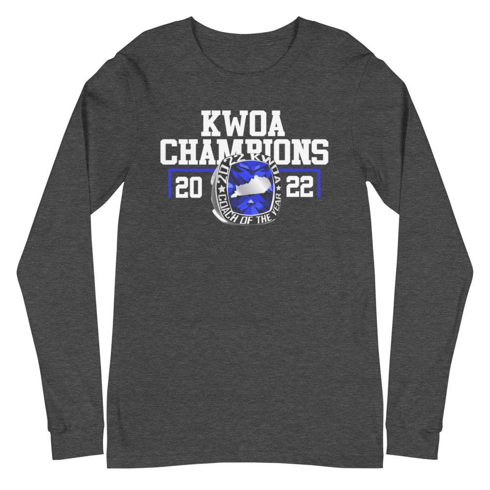 Johnson Central State Champions Unisex Long Sleeve Tee