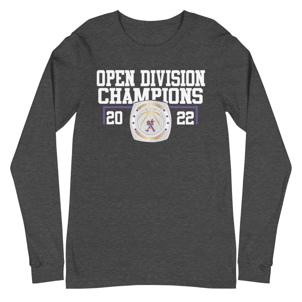 Saint Augustine Open Division Champions Unisex Long Sleeve Tee