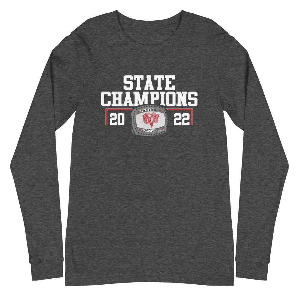 Bangor High School 2022 State Champions Unisex Long Sleeve Tee