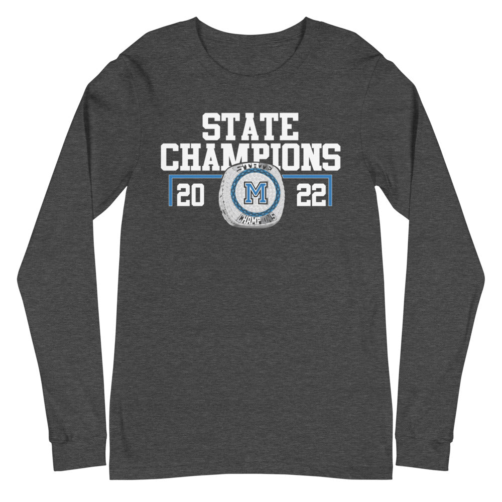 Marian State Champions Unisex Long Sleeve Tee