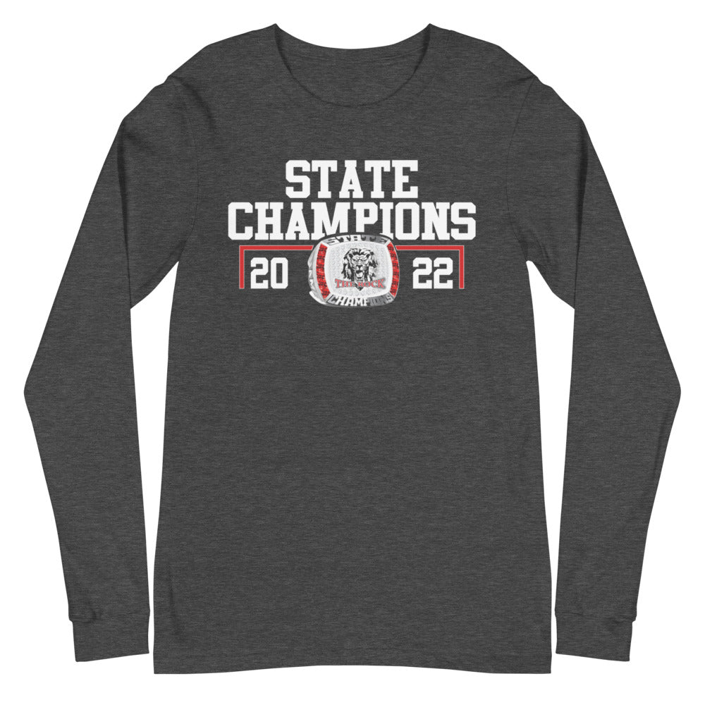 The Rock State Champions Unisex Long Sleeve Tee
