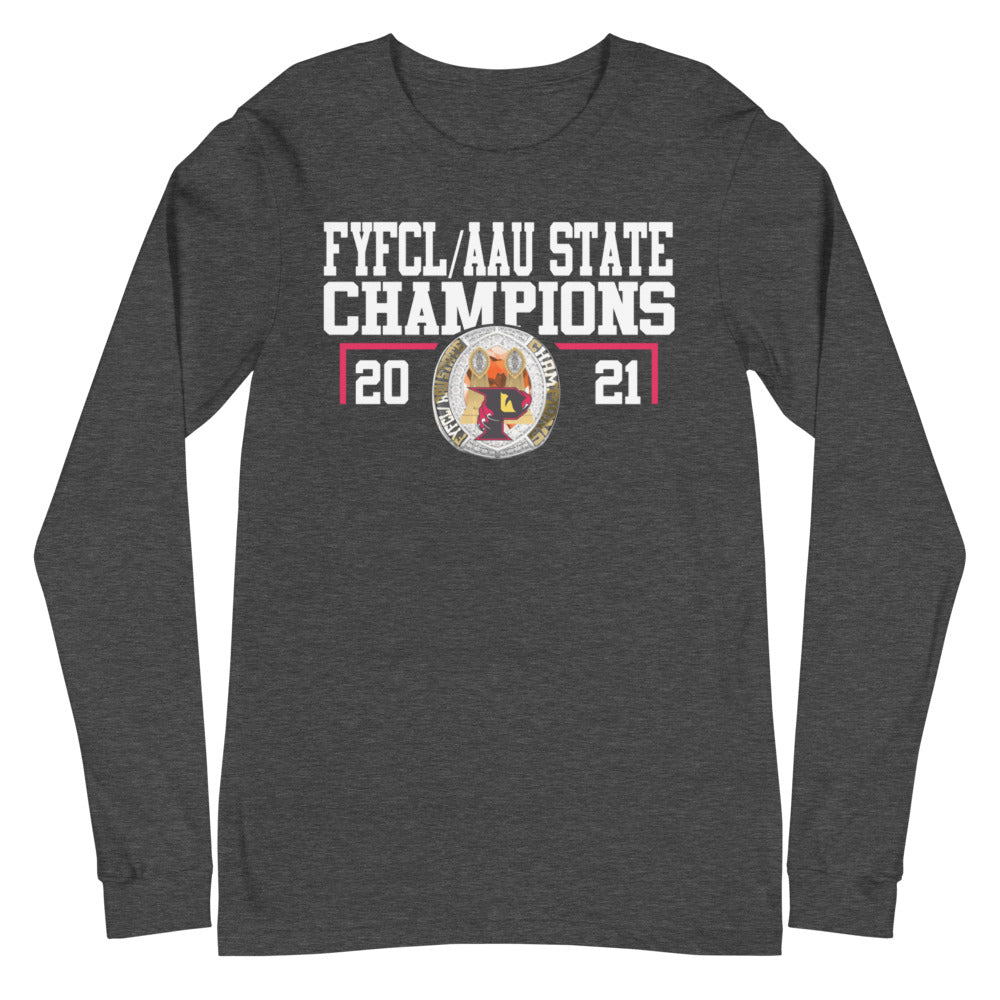 East Orlando JR Football Champions Unisex Long Sleeve Tee