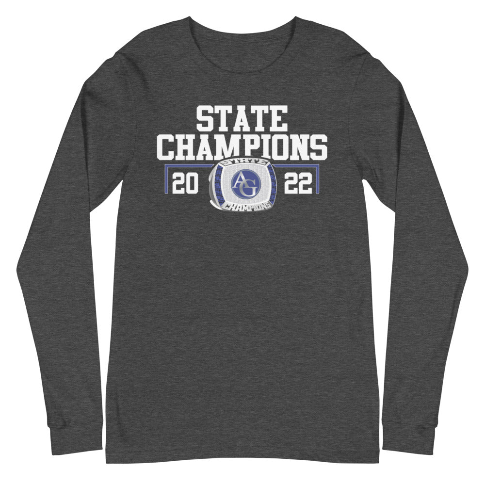 Ashland Greenwood State Champions Unisex Long Sleeve Tee