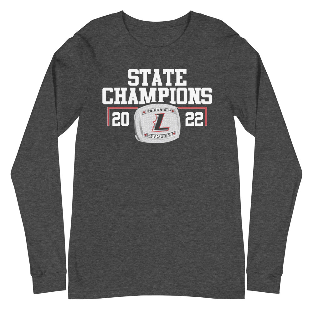Liberty High School State Champion Unisex Long Sleeve Tee