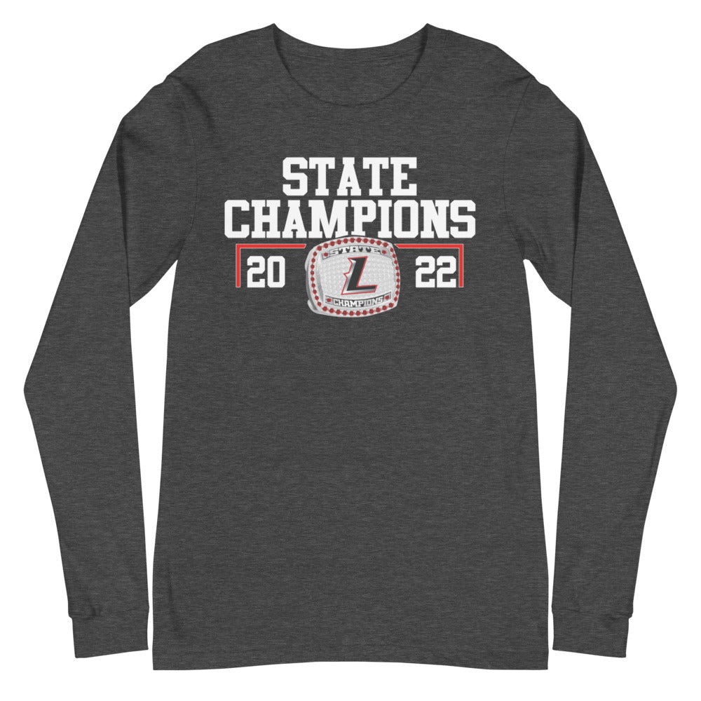 Liberty High School State Champion Unisex Long Sleeve Tee