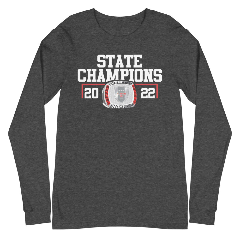 Albion SC State Champion Unisex Long Sleeve Tee