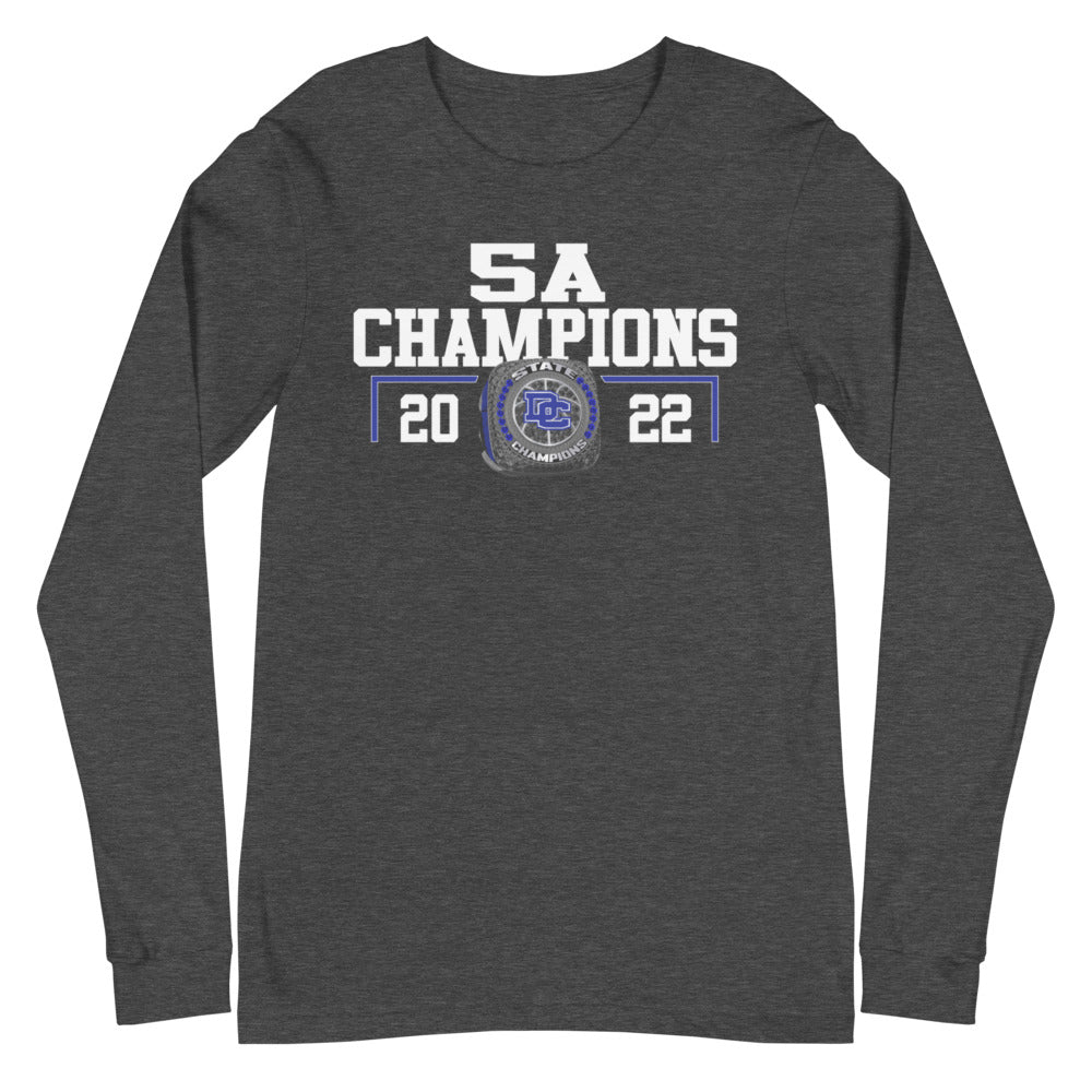 Dallas Christian State Champions Unisex Long Sleeve Tee