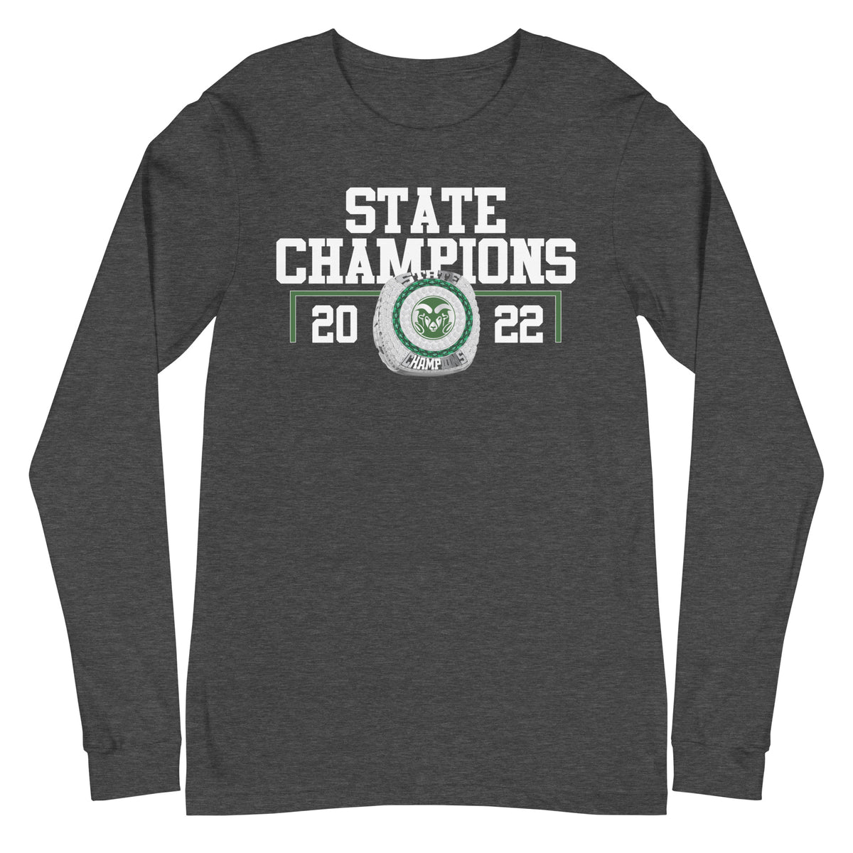 Rio Rancho Powerlifting 2022 State Championship Ring Unisex Long Sleeve Tee