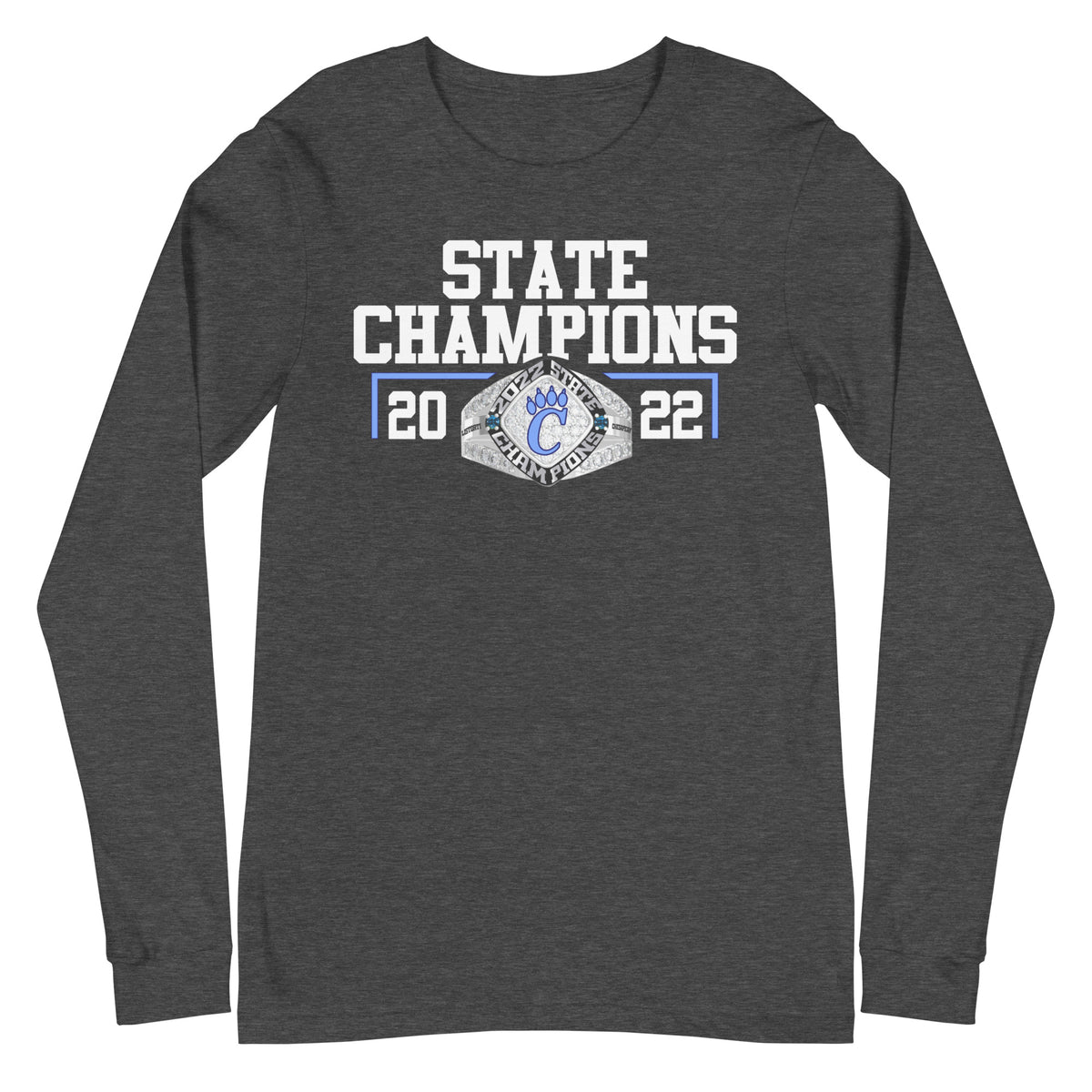 Chesapeake High School 2022 State Fashion Style Ring Unisex Long Sleeve Tee