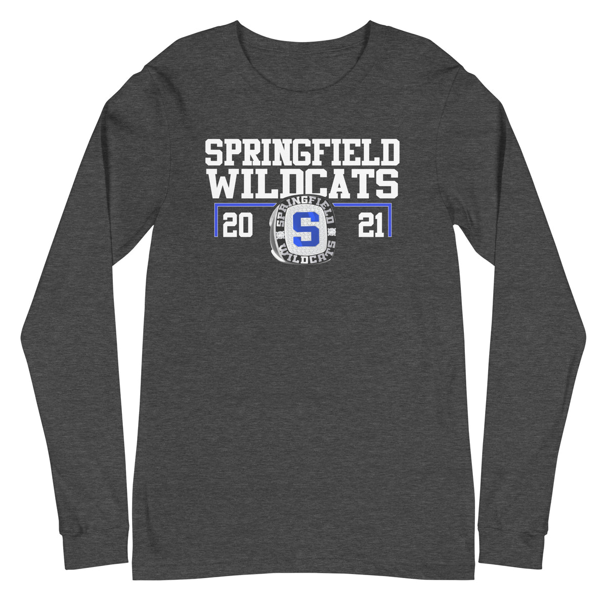 Springfield Wildcats 2021 Football Ring Unisex Long Sleeve Tee