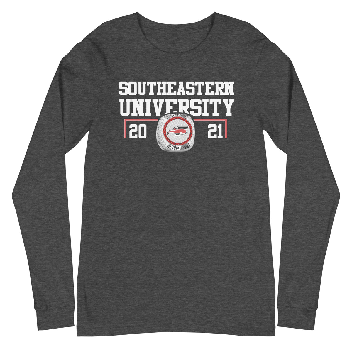 Southeastern University 2021 Doctorate Championship Ring Unisex Long Sleeve Tee