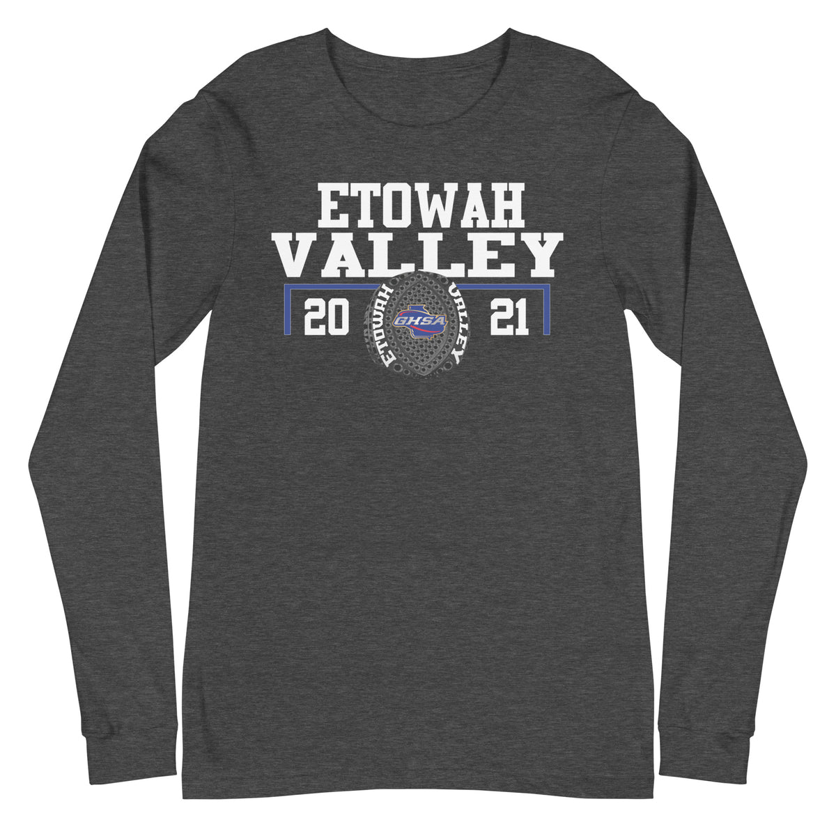 Etowah Valley Football Association 2021 Ring Unisex Long Sleeve Tee