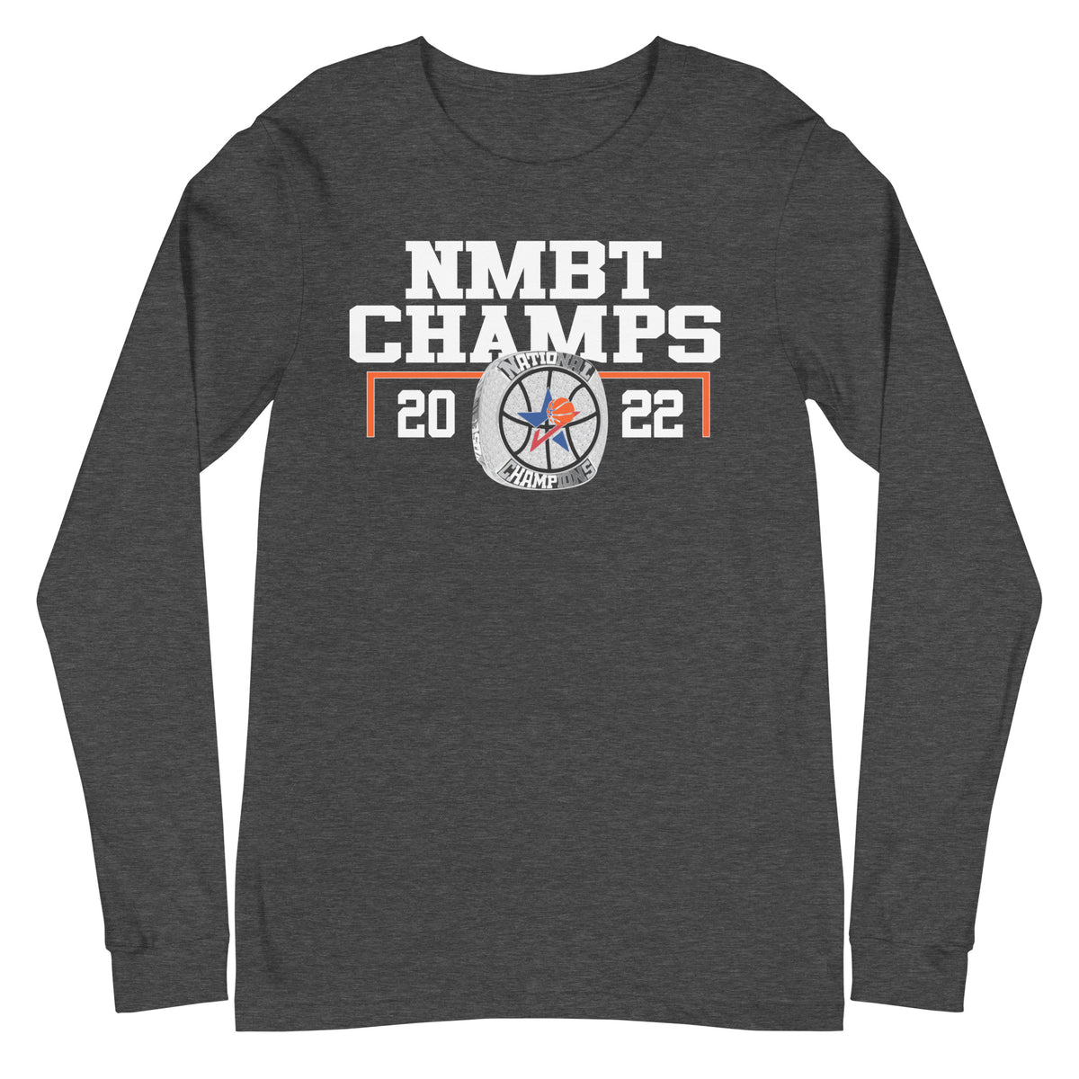 JBSA-Lackland 2022 NMBT Championship Ring (Orange Line) Unisex Long Sleeve Tee