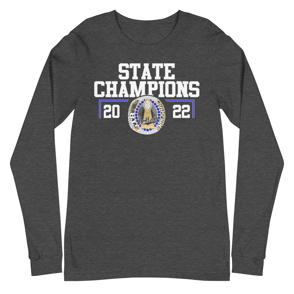 Down South Ballers State Champions  Unisex Long Sleeve Tee