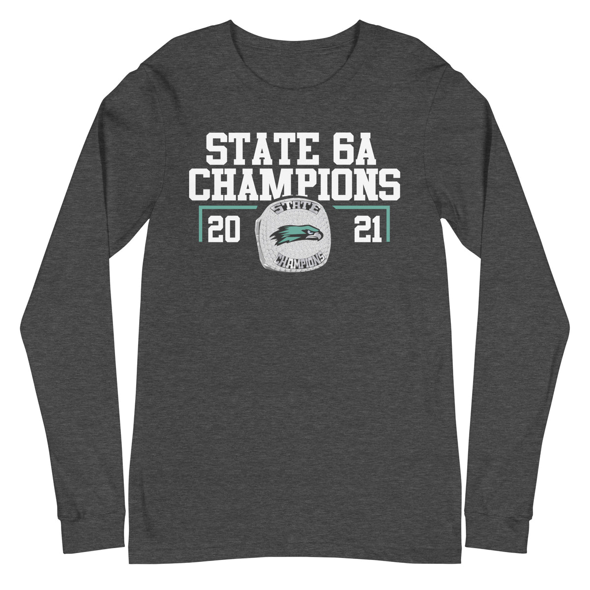 Highland High School Football 2021 State Championship Ring Unisex Long Sleeve Tee