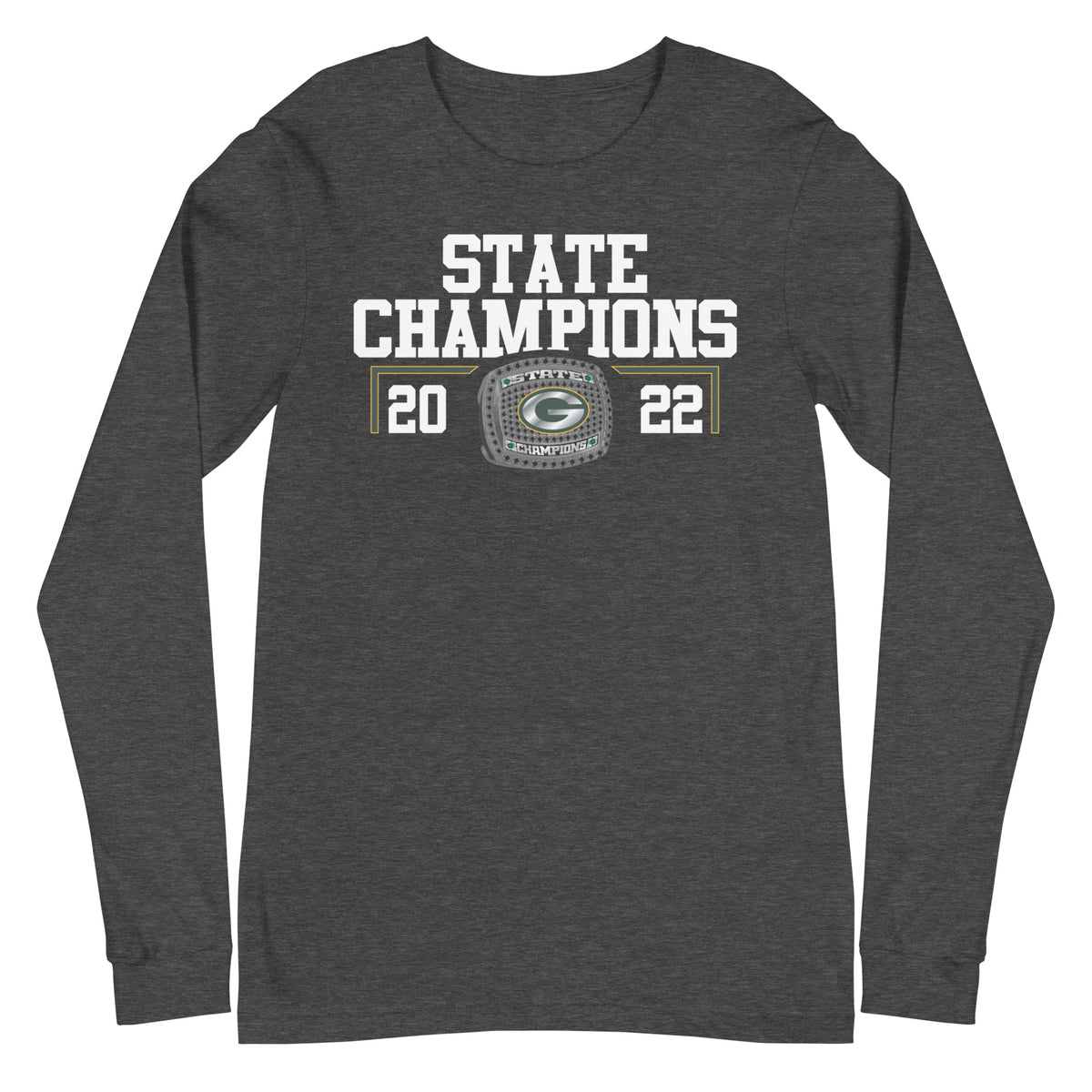 Gretna High School Women’s Soccer State Champions Unisex Long Sleeve Tee