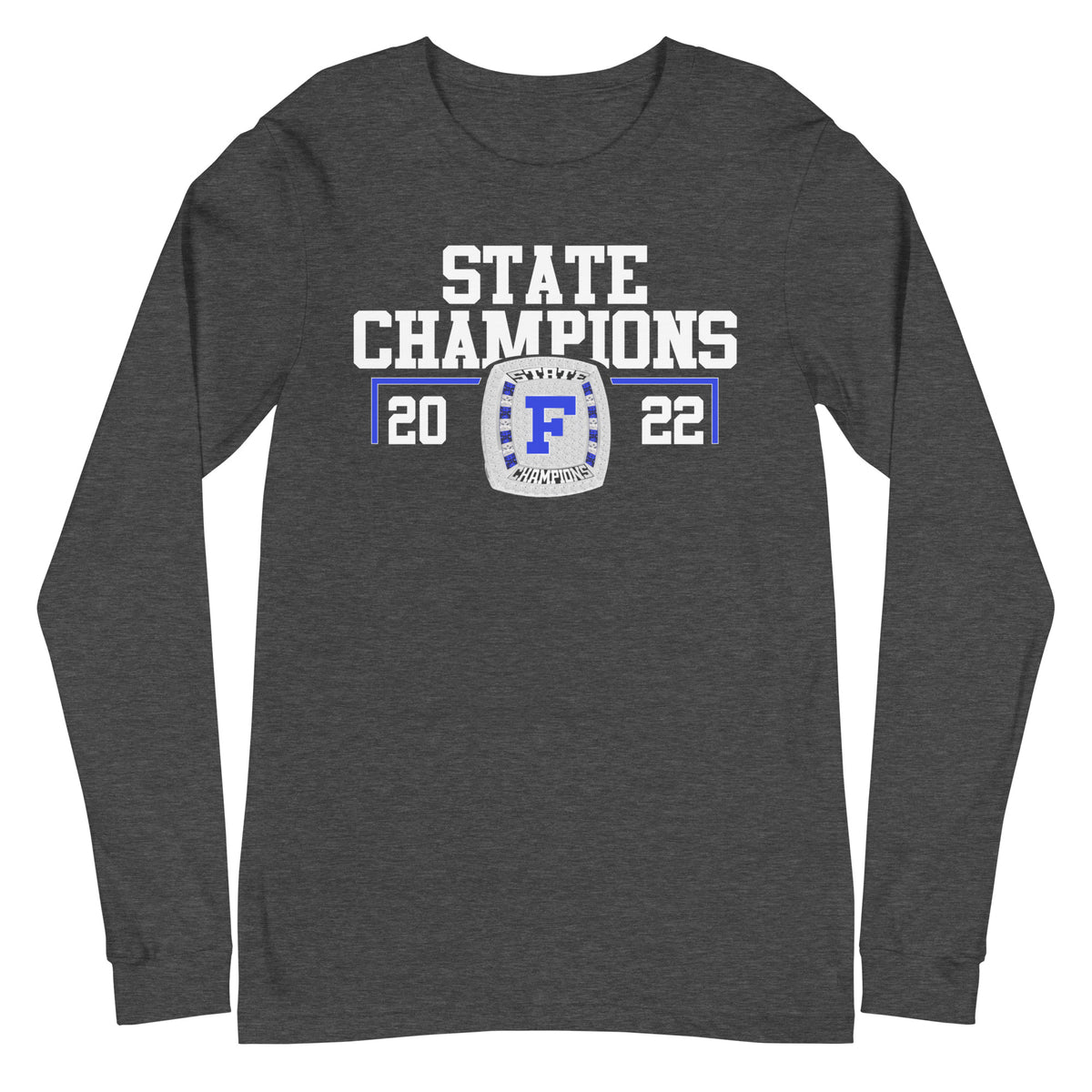 Fairmont Senior High School Track &amp; Field State Champions Unisex Long Sleeve Tee