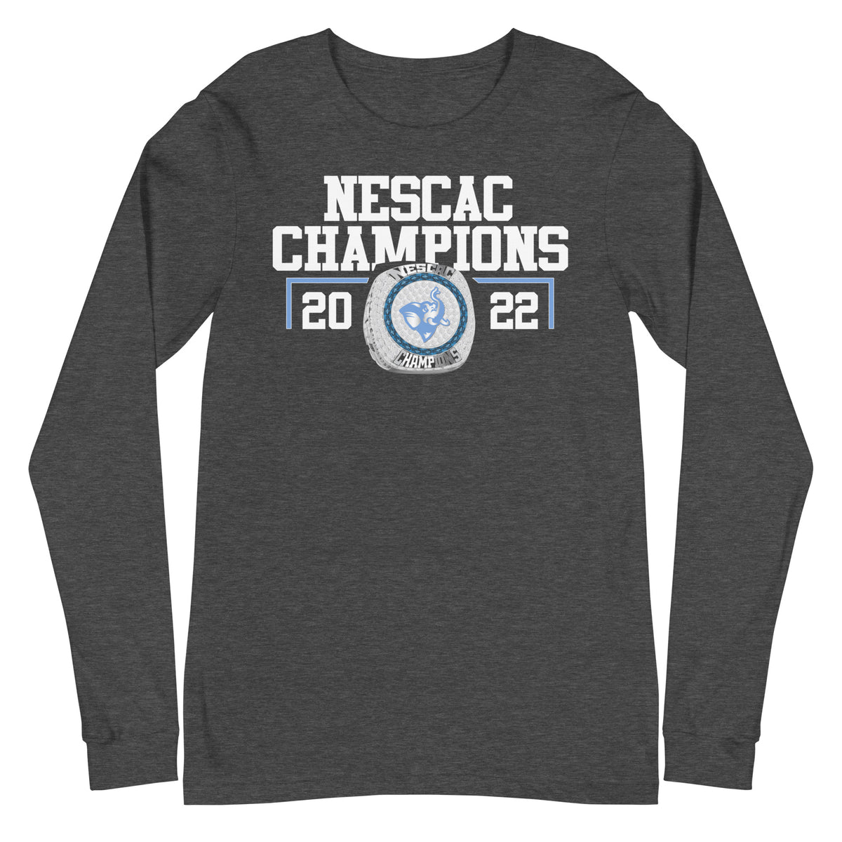 TUFTS University NESCAC Champions Unisex Long Sleeve Tee