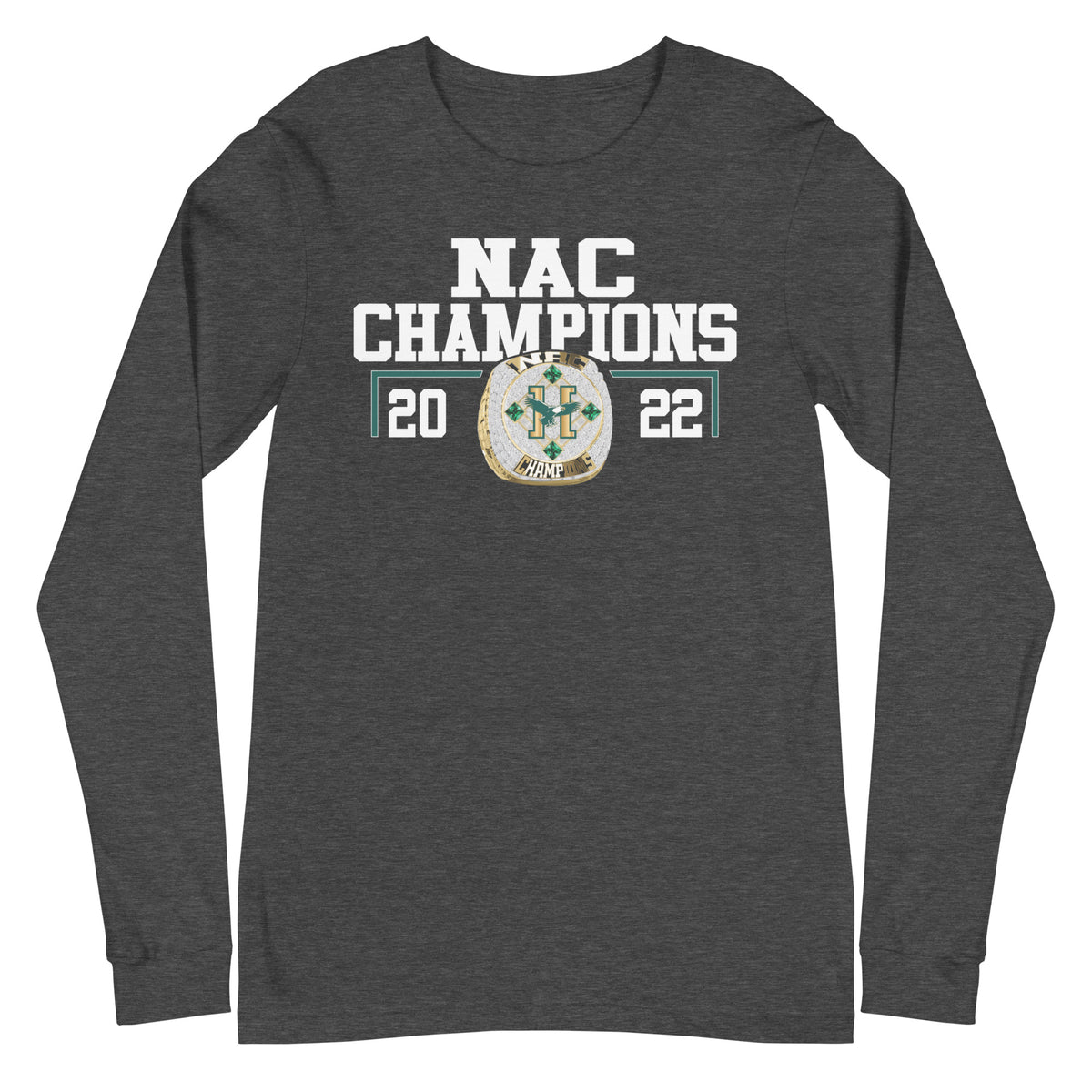 Husson University NAC Champions Unisex Long Sleeve Tee