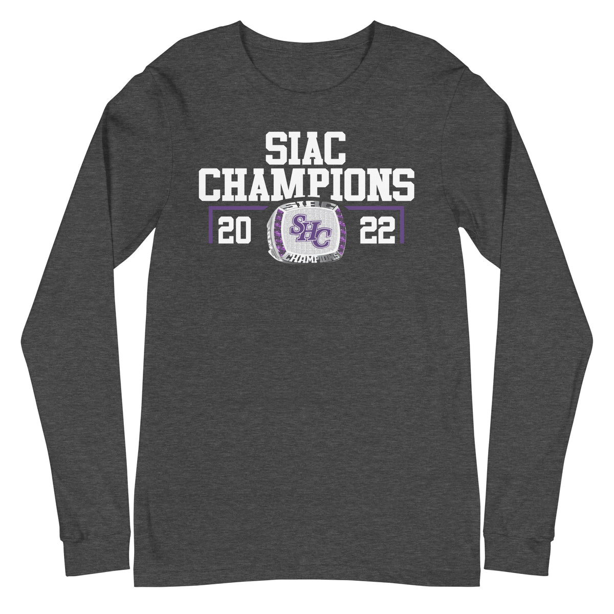 Spring Hill College SIAC Champions Unisex Long Sleeve Tee
