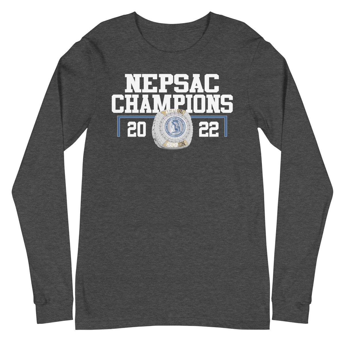 The Hotchkiss School NEPSAC Champions Unisex Long Sleeve Tee