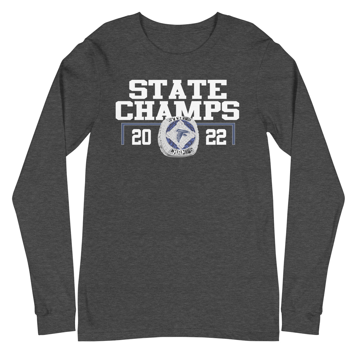 Turner High School Softball 2022 State Championship Ring Unisex Long Sleeve Tee