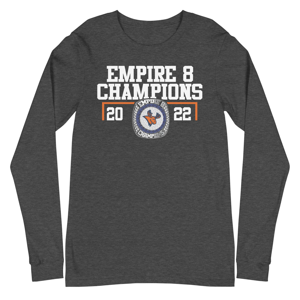 Utica University Empire 8 Champions Unisex Long Sleeve Tee