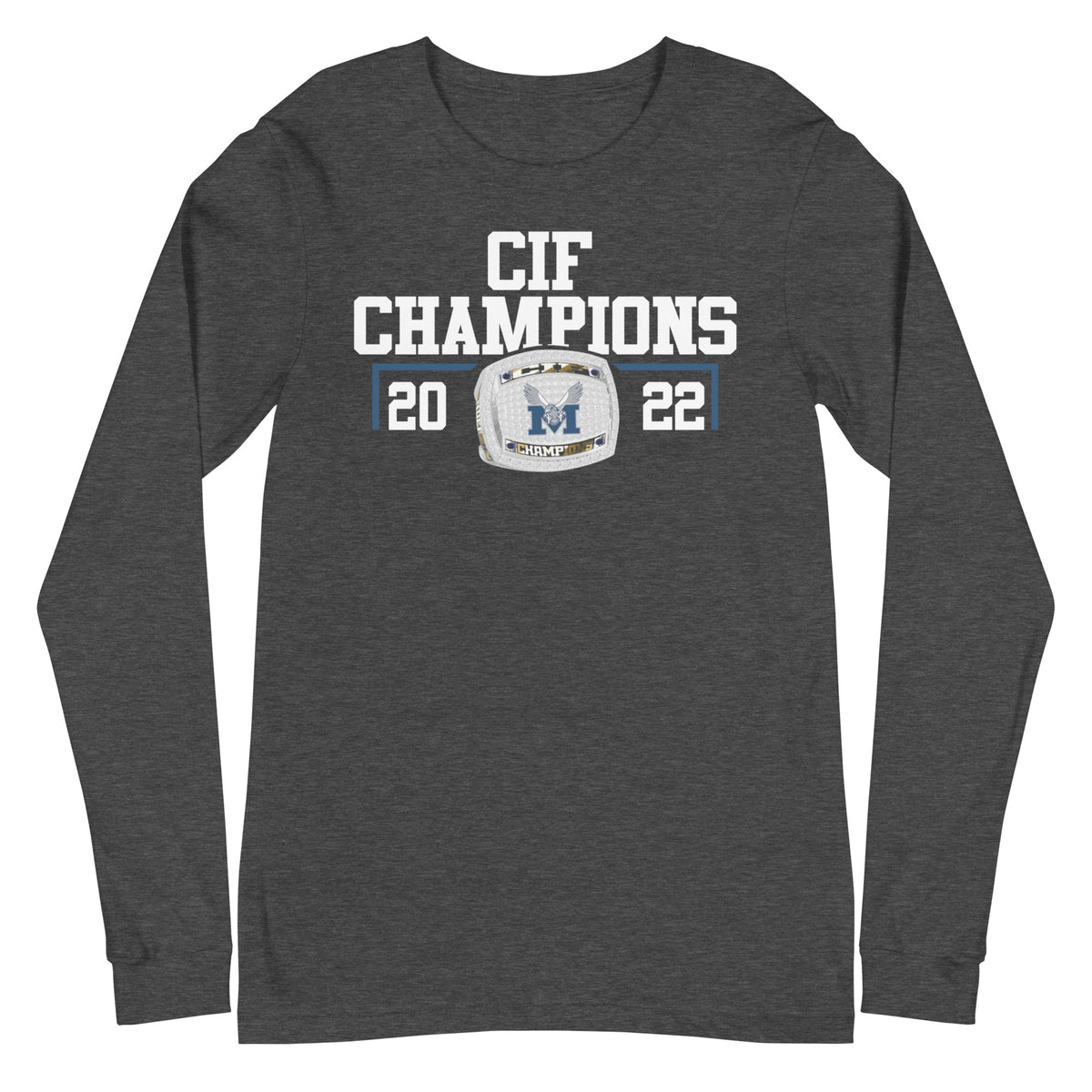 Madison High School CIF Champions Unisex Long Sleeve Tee