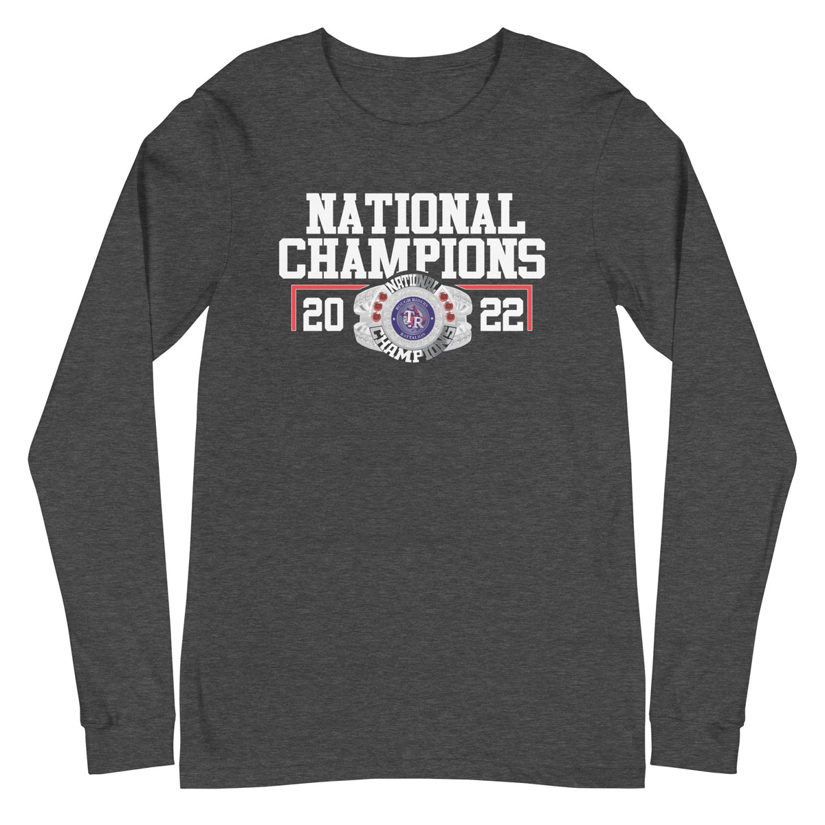 Roosevelt 2022 National Championship Ring Unisex Long Sleeve Tee