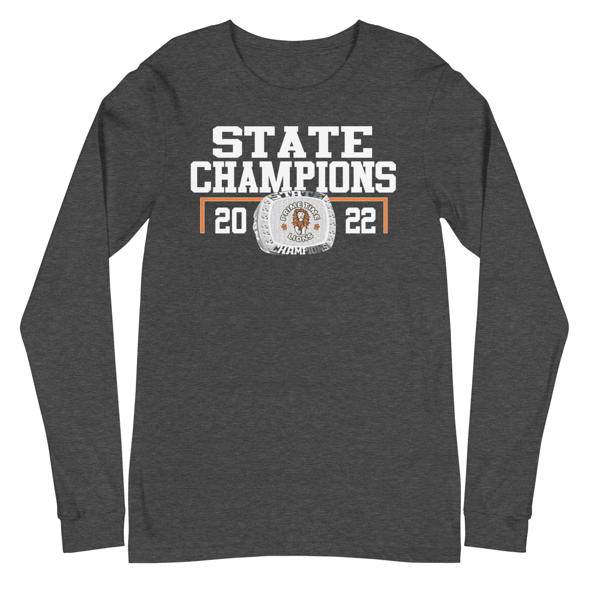 Prime Time Lions State Champions Unisex Long Sleeve Tee