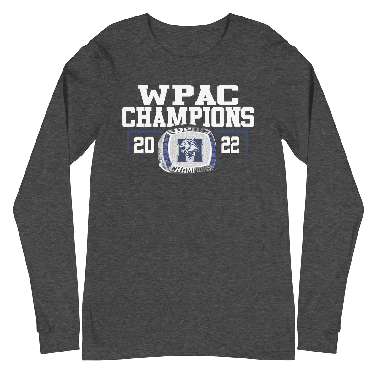 The Master’s Academy 2022 WPAC Champions  Unisex Long Sleeve Tee