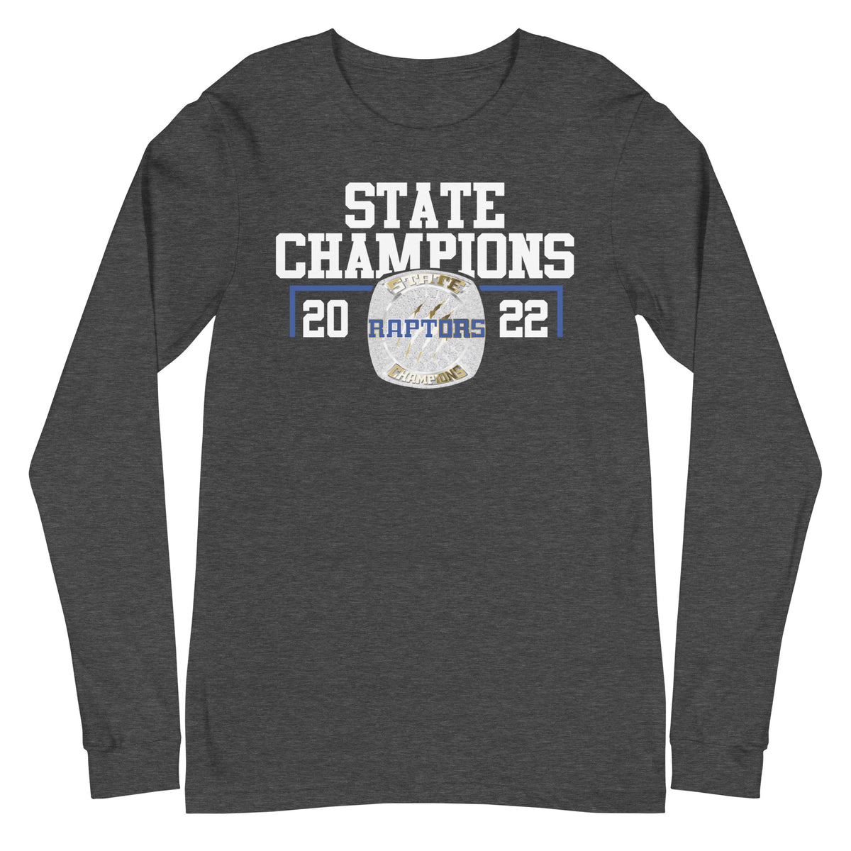 Mountain Island Charter High School State Champions (Boys Ring) Unisex Long Sleeve Tee