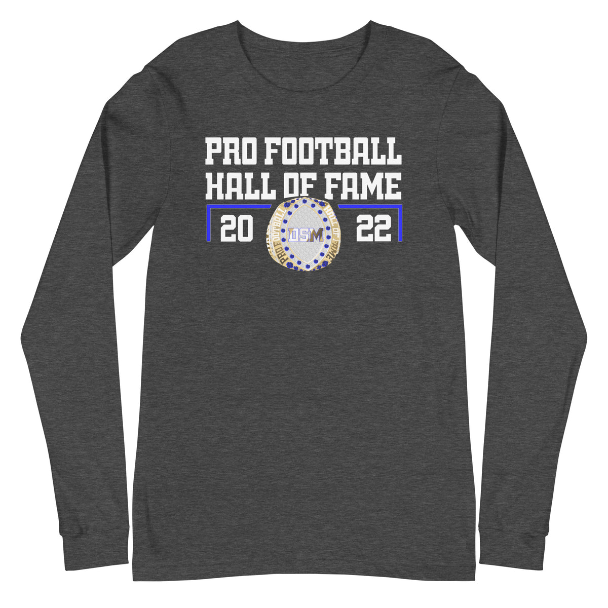 DSM Pro Football Hall of Fame Unisex Long Sleeve Tee