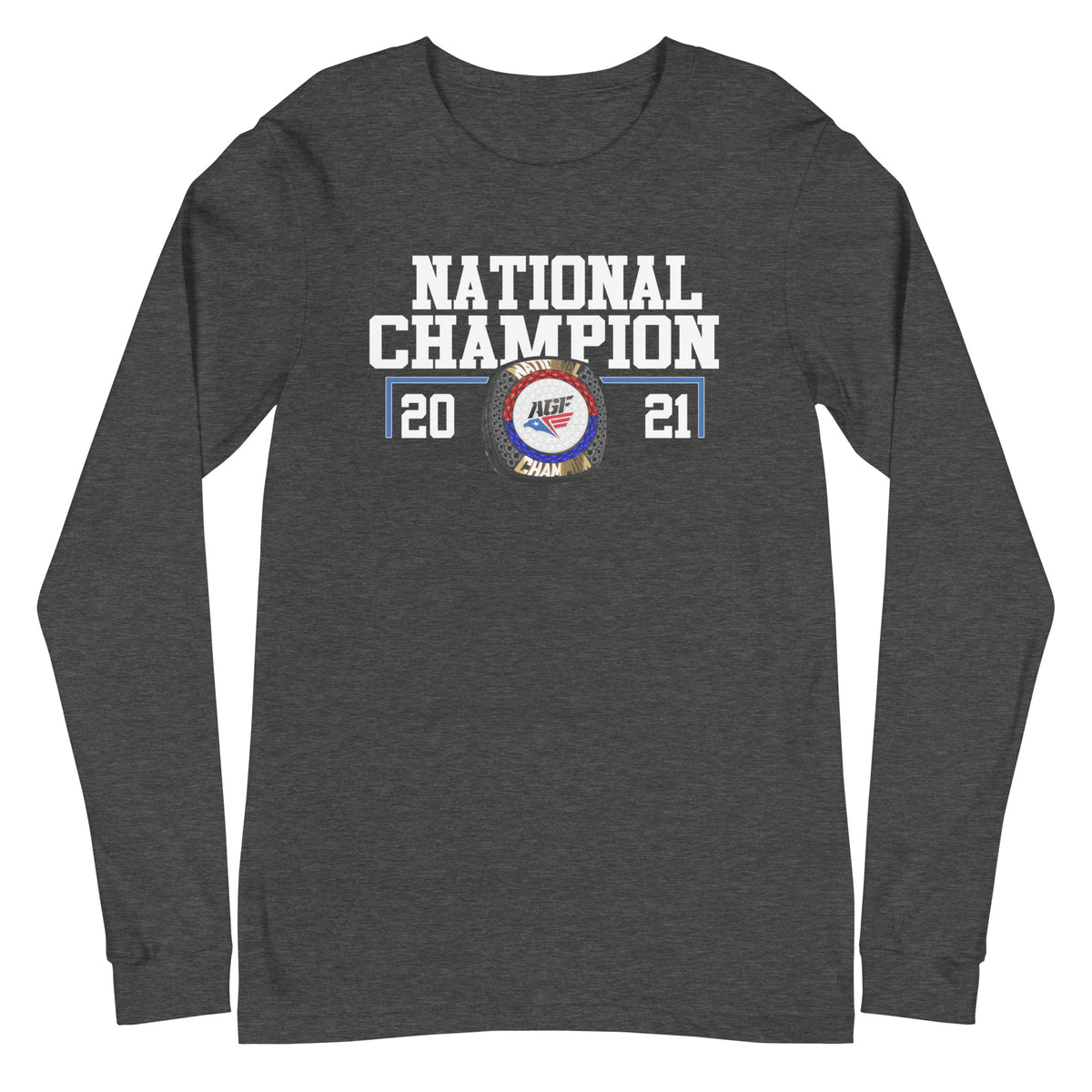 AGT National Champions Unisex Long Sleeve Tee