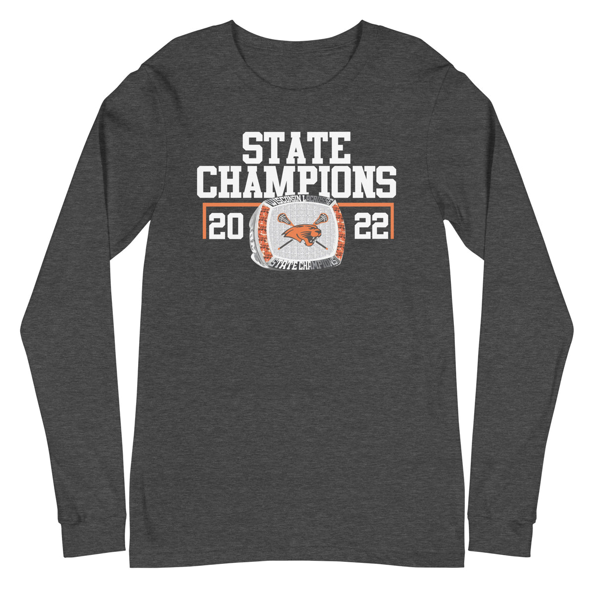 Wisconsin Oregon Panthers State Champions Unisex Long Sleeve Tee