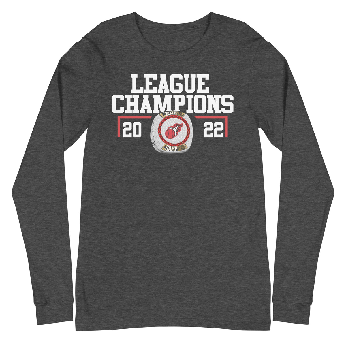 Hillel Heat League Champions Unisex Long Sleeve Tee