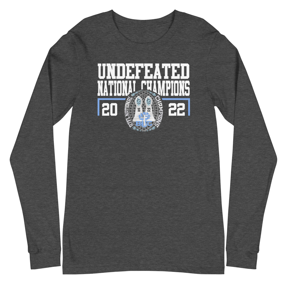 B.I.C. Football National Champions Unisex Long Sleeve Tee