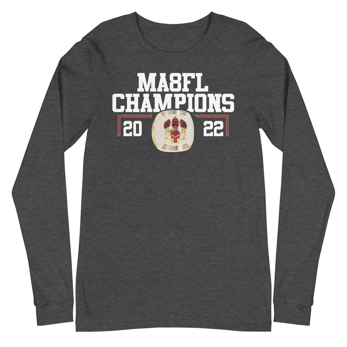 Peoria Punishers MA8FL Champions Unisex Long Sleeve Tee